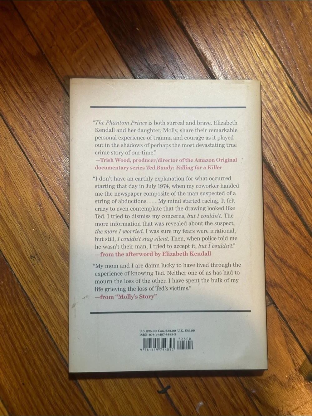 The Phantom Prince: My Life with Ted Bundy - Paperback Book (Blue/Tan)